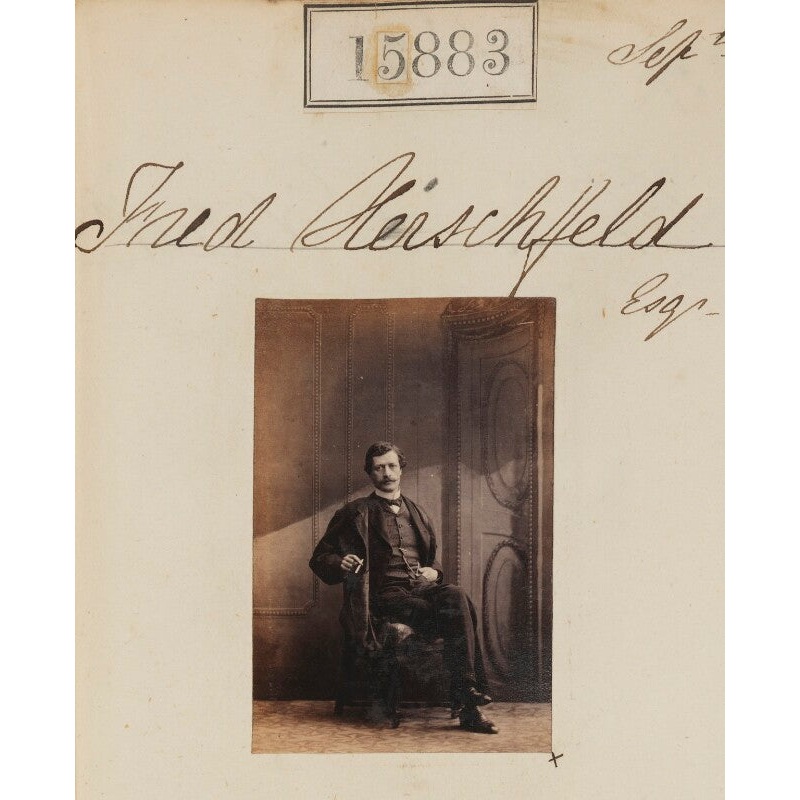 Fred Hirschfeld Portrait Print