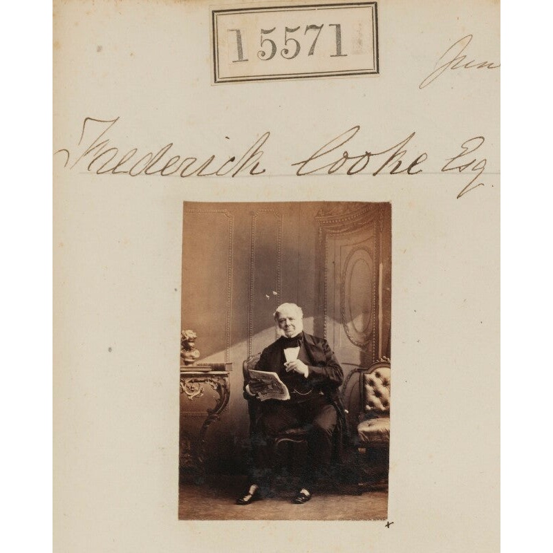 Frederick Cooke Portrait Print