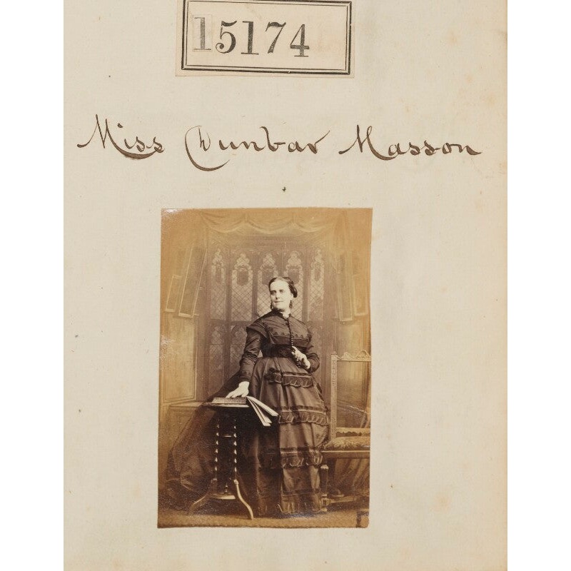 Miss Dunbar Masson Portrait Print