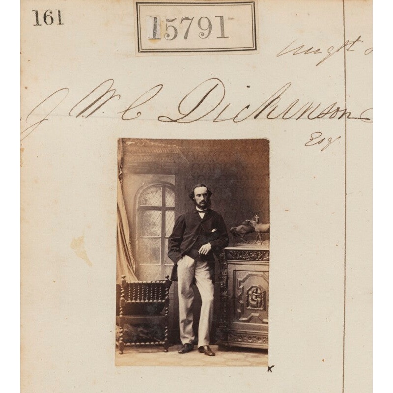 Mr G.M.C. Dickenson Portrait Print