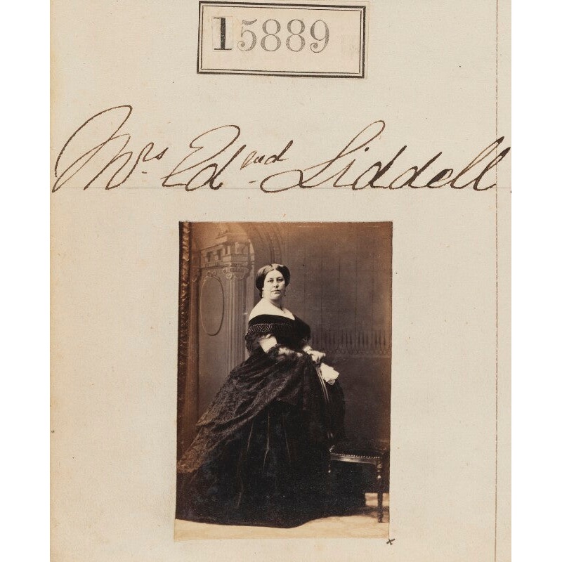 Mrs Edward Liddell Portrait Print