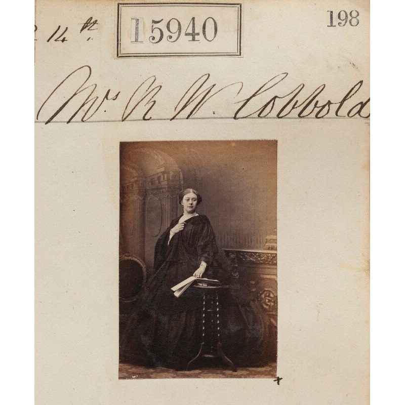 Mrs R.W. Cobbold Portrait Print
