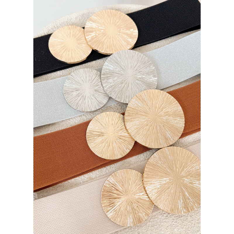 Sphere stretch belt – tan