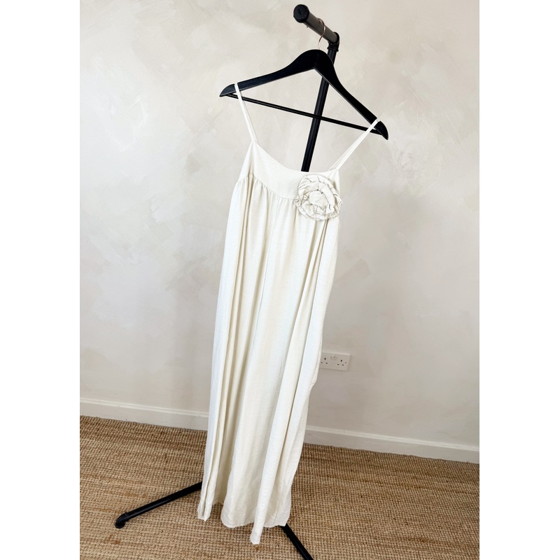 Corsage jumpsuit – stone