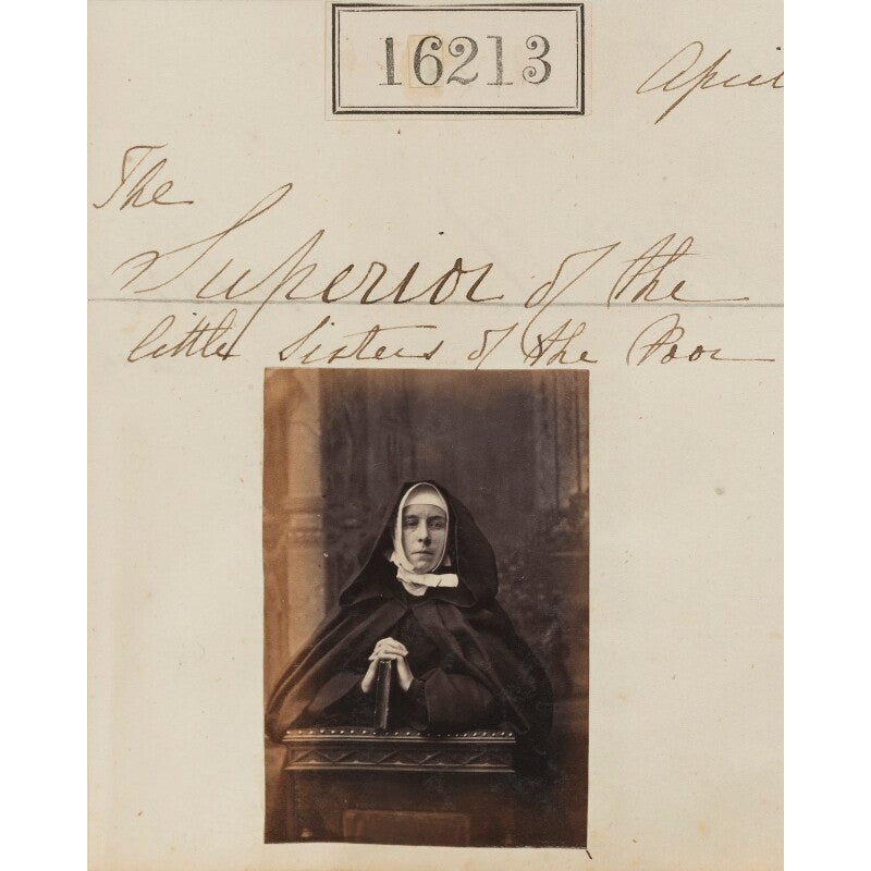 Unknown woman (‘The Superior of the Little Sisters of the Poor’) Portrait Print