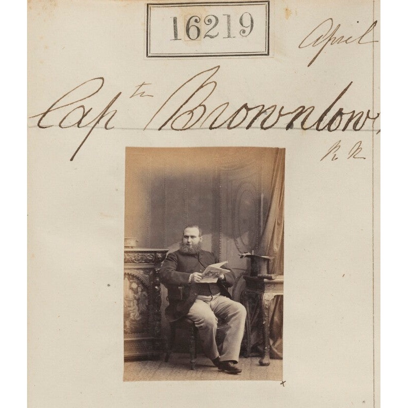 Captain Brownlow R.N. Portrait Print