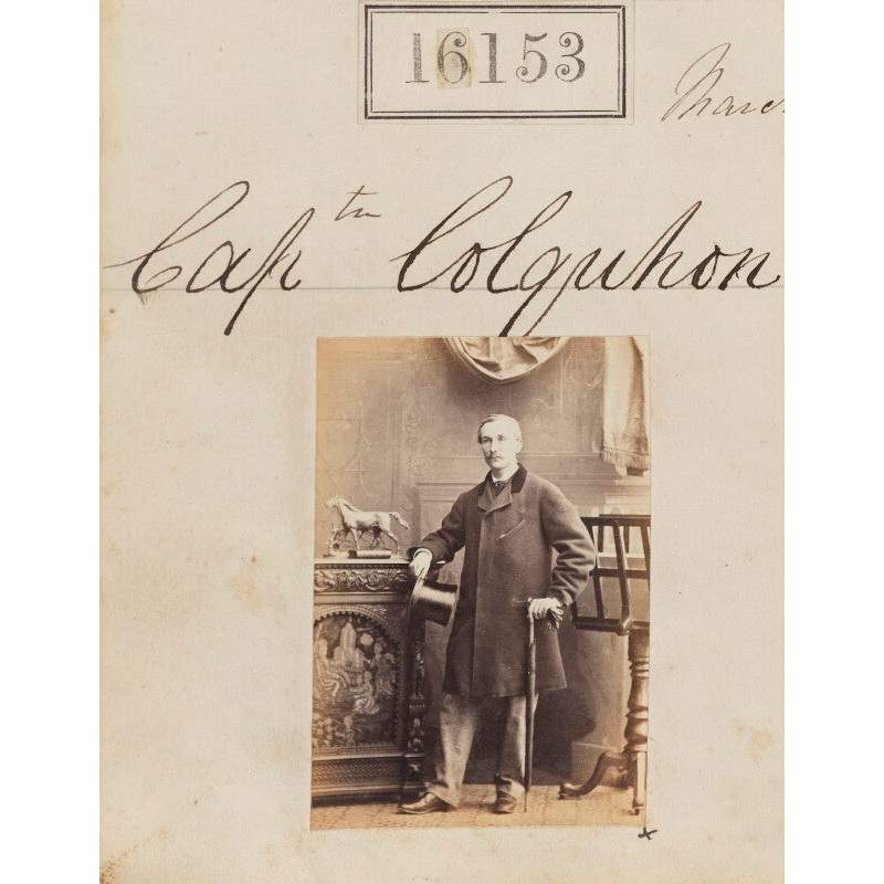 Captain Colquhon Portrait Print