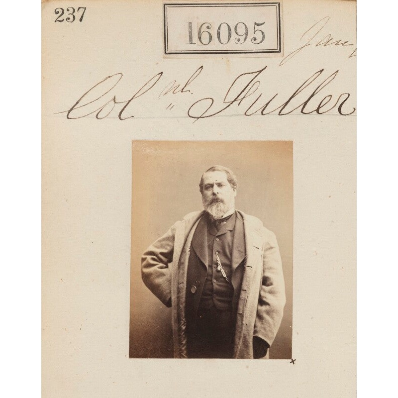 Colonel Fuller Portrait Print-Unframed & Black Frame & Grey Frame & Oak Frame & White Frame-Extra small (glossy paper only) & Small & Medium & Large & Extra large (unframed, glossy paper only)-Glossy photo paper & Matt art paper & Canvas (medium only)