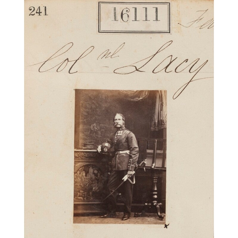 Colonel Lacy Portrait Print-Unframed & Black Frame & Grey Frame & Oak Frame & White Frame-Extra small (glossy paper only) & Small & Medium & Large & Extra large (unframed, glossy paper only)-Glossy photo paper & Matt art paper & Canvas (medium only)