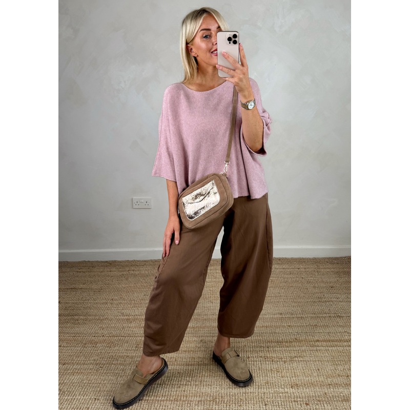 Karina knit – blush