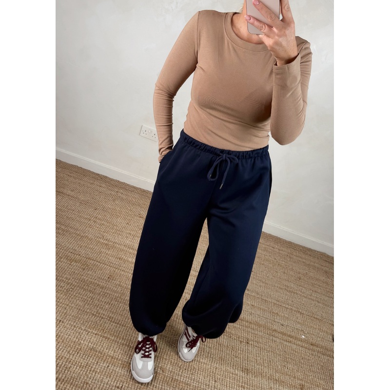 Cocoon jogger – navy