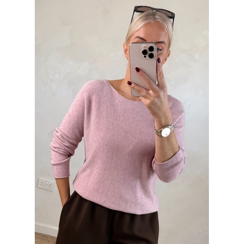 Melody knit – blush