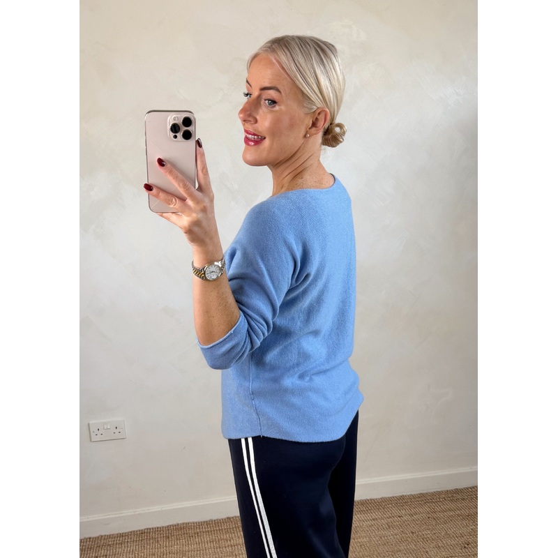 Melody knit – powder blue