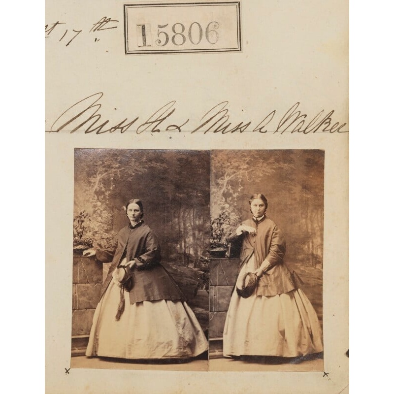Miss H. Walker and Miss A. Walker Greetings Card