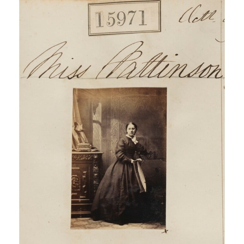 Miss Pattinson Greetings Card