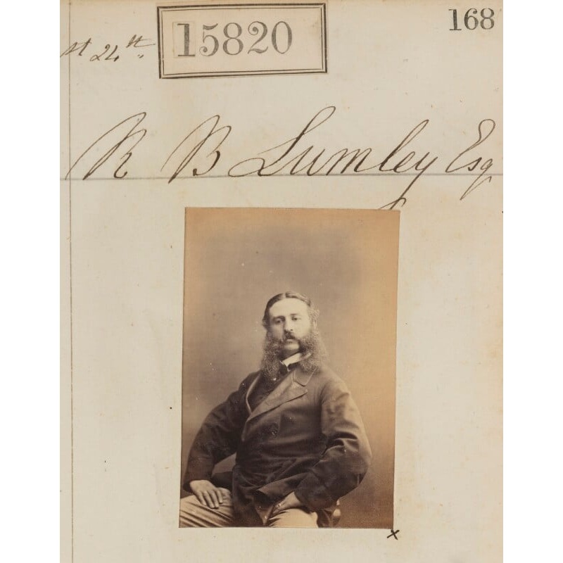 Mr R.B. Lumley Greetings Card