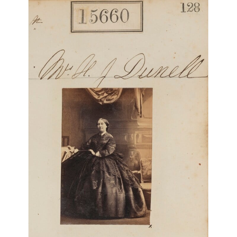 Mrs H.J. Dunell Greetings Card