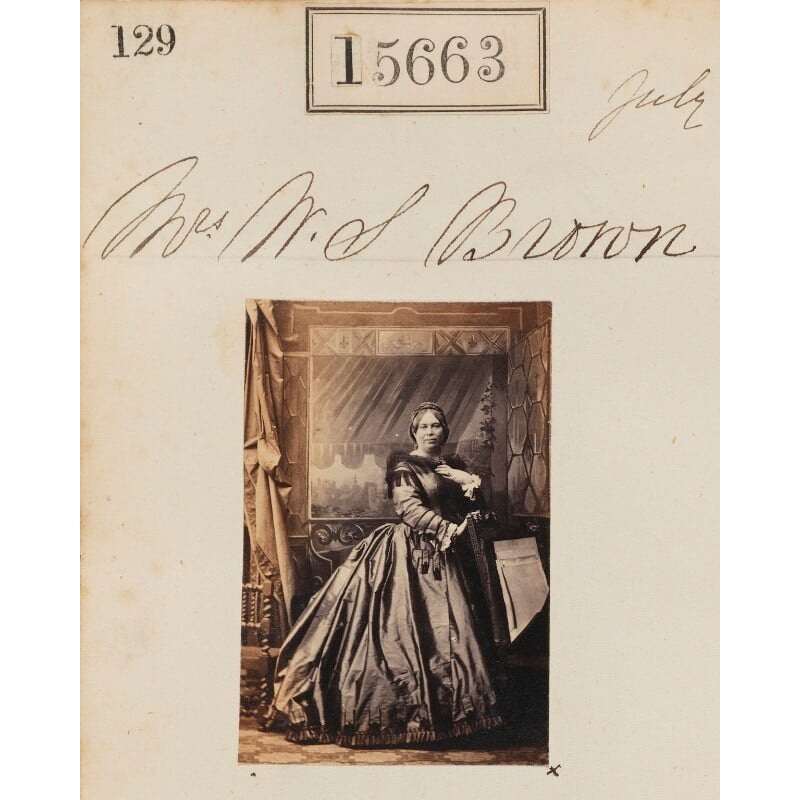 Mrs W.S. Brown Greetings Card