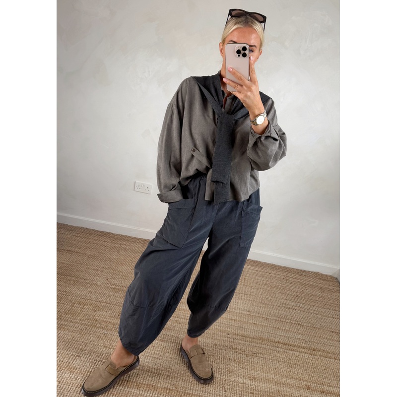 Baby cord Moda – slate