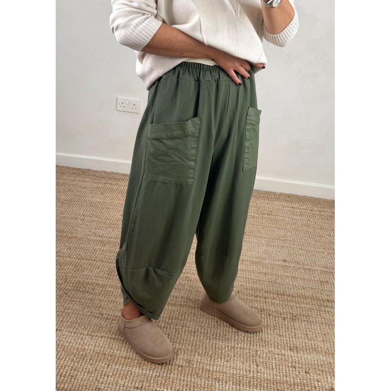 Moda casual pants – Khaki