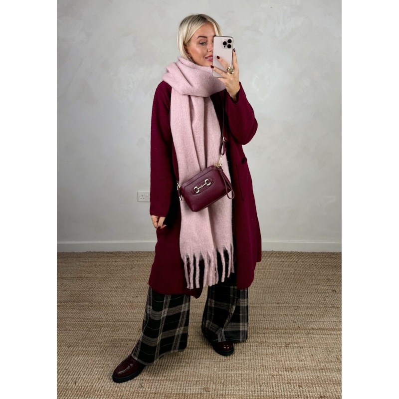 Foster wool jacket – Merlot