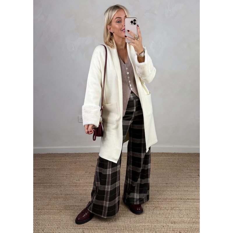 Highbury checked jegging – one