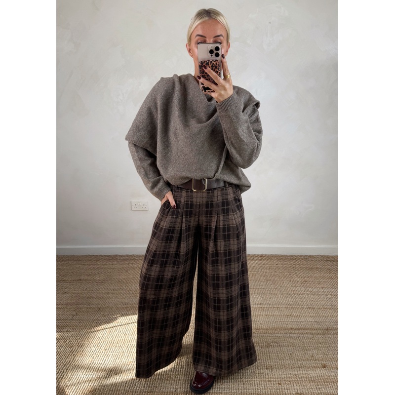 Harwood Checked trouser – one