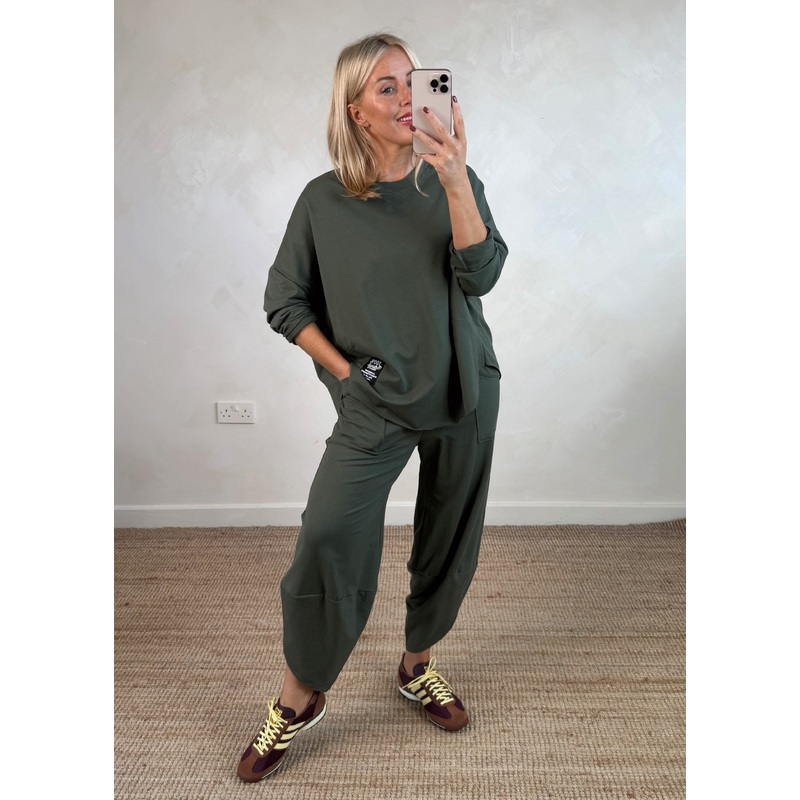 Walton jogger co-ord – khaki size 1