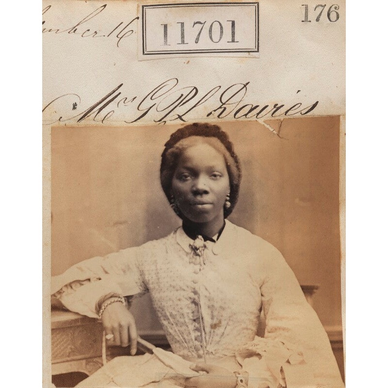 Aina (Sarah Forbes Bonetta (later Davies)) Portrait Print