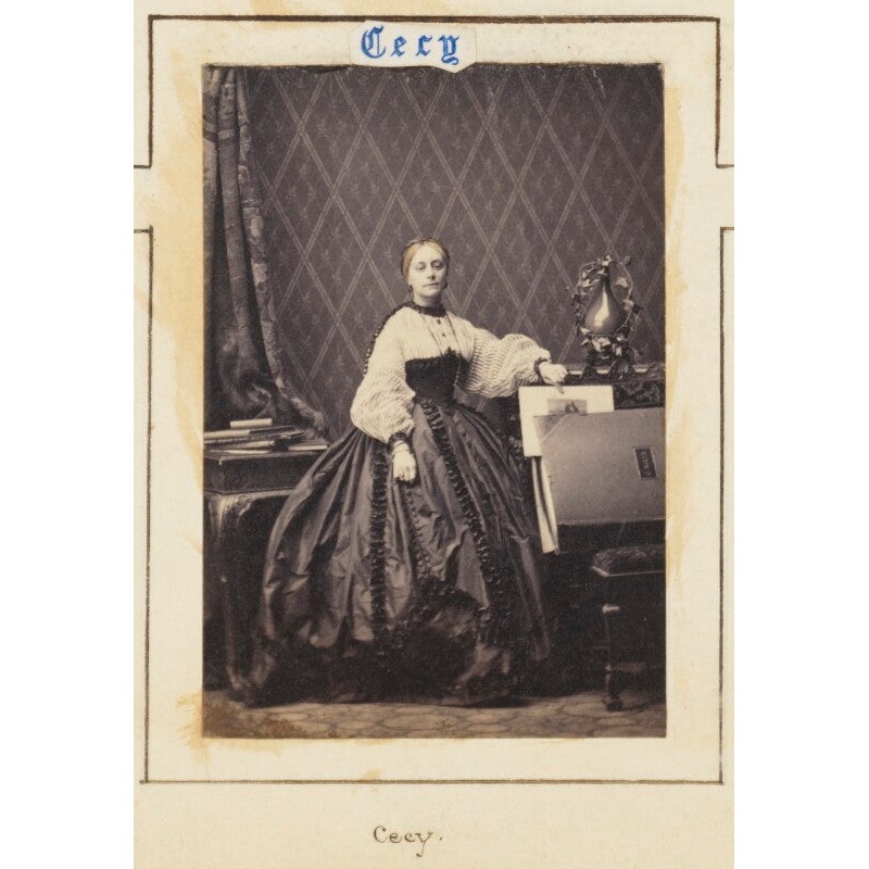 Cecilia Mary Jocelyn (ne Elliot) Portrait Print