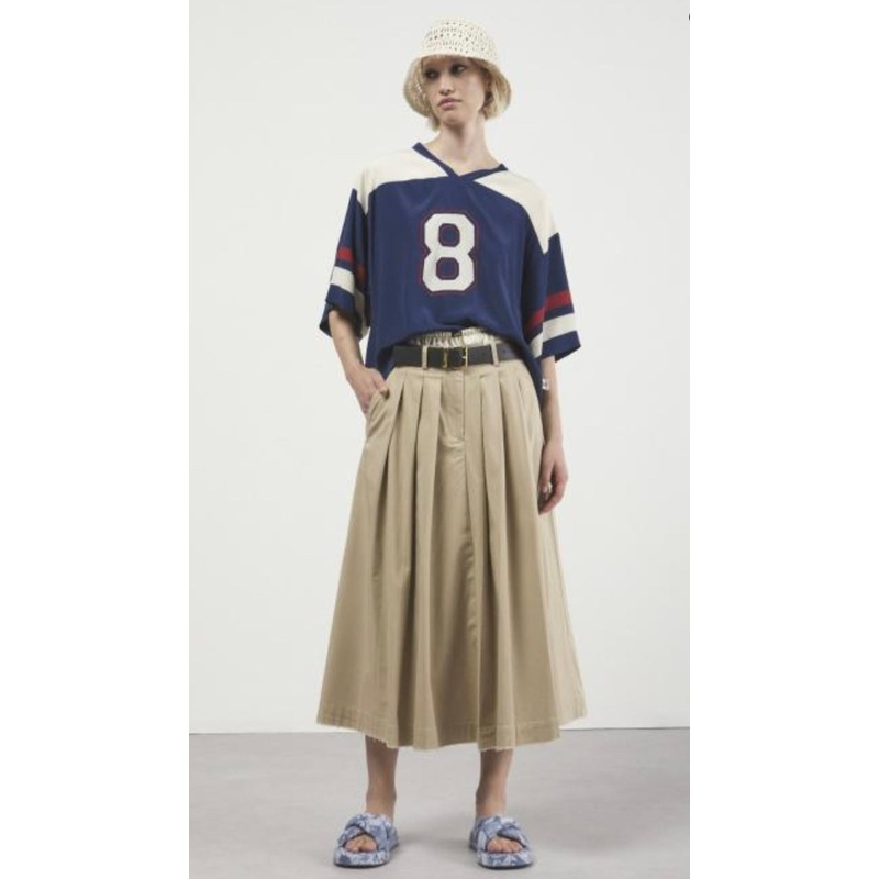 Ottodame Safari Pleated Skirt-8 & 10 & 12