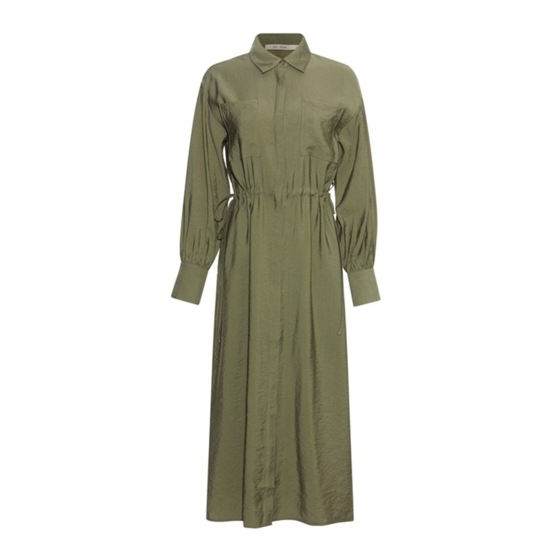 RDF Khaki Shirt Dress-XS & S & M & L