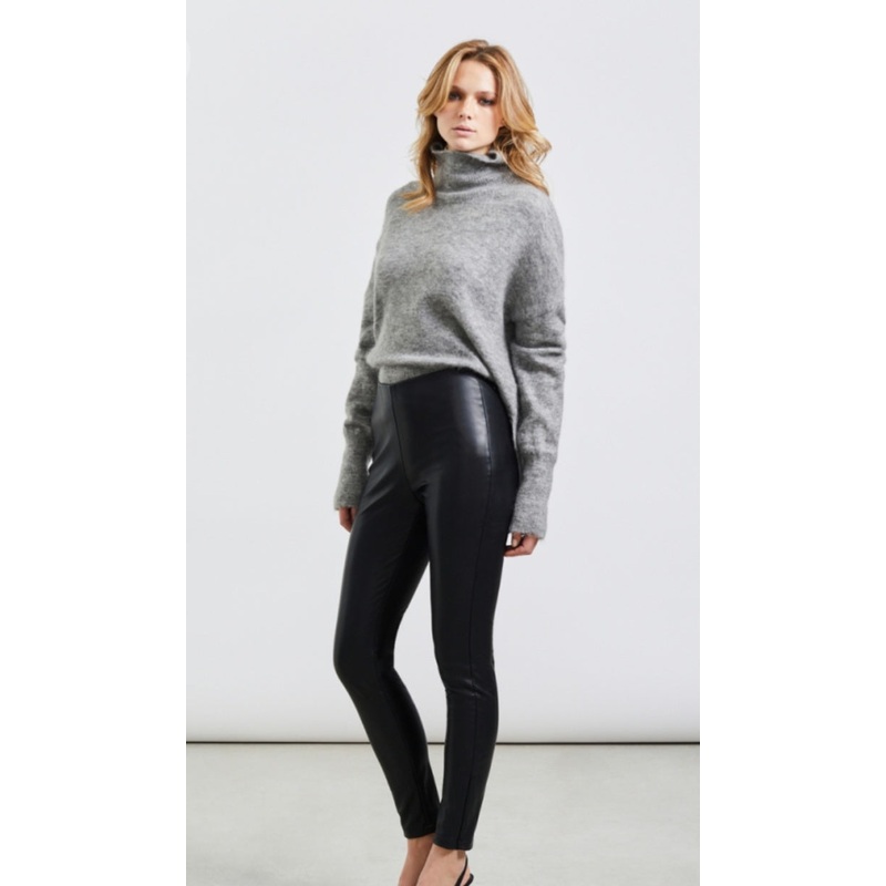 Reiko Faux Leather Leggings-XS & S & M & L