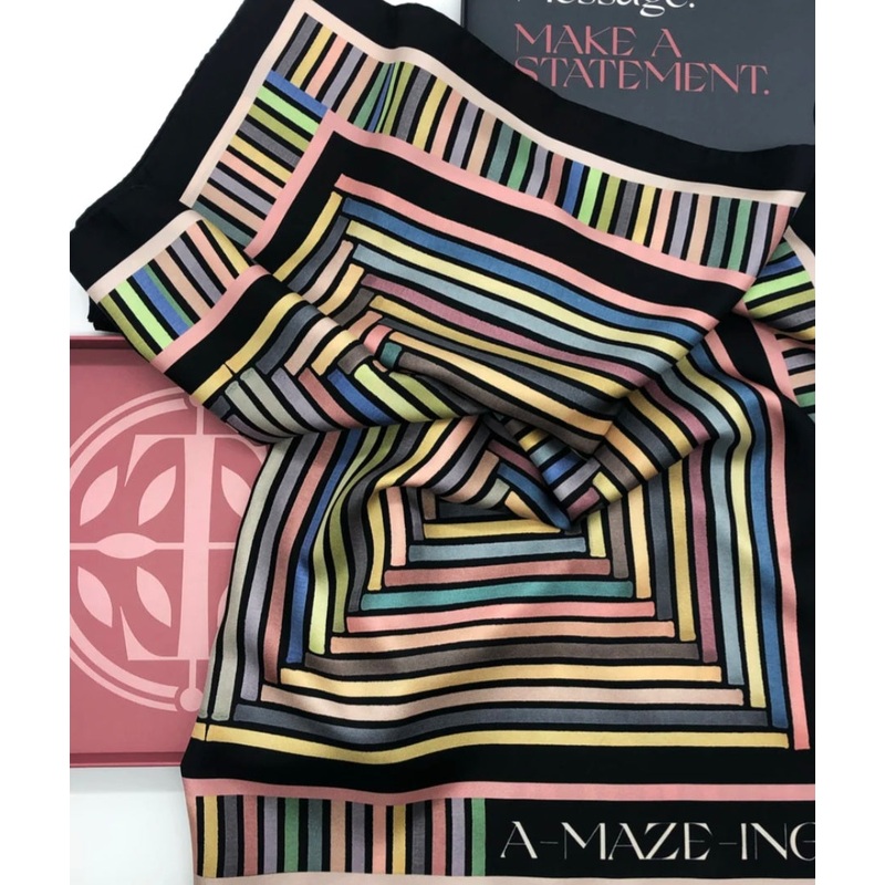 Tidings A-MAZE-ING Statement Scarf