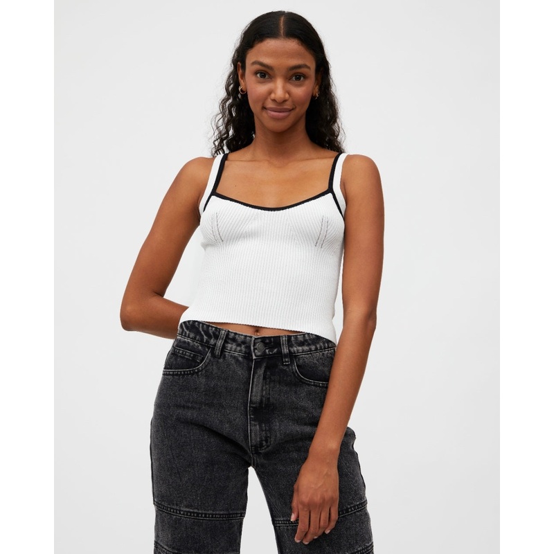 W P Sweetheart Vest Top-XS & S & M & L & XL