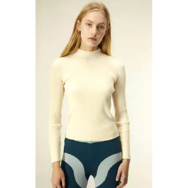 Wild Pony Ivory Ribbed Jumper-S & M & L