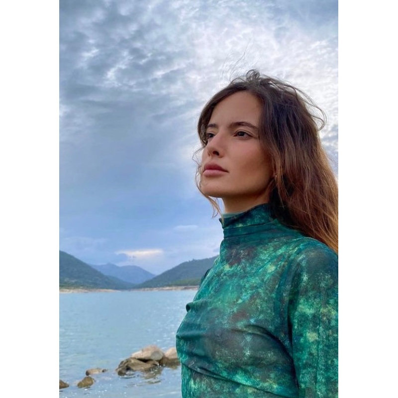 Wild Pony Green Bodycon Dress-Small & Medium & Large