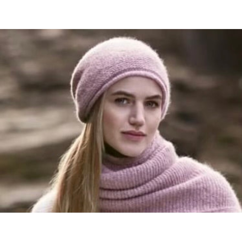 Fisherman Out of Ireland Pink Slouchy Beanie Hat