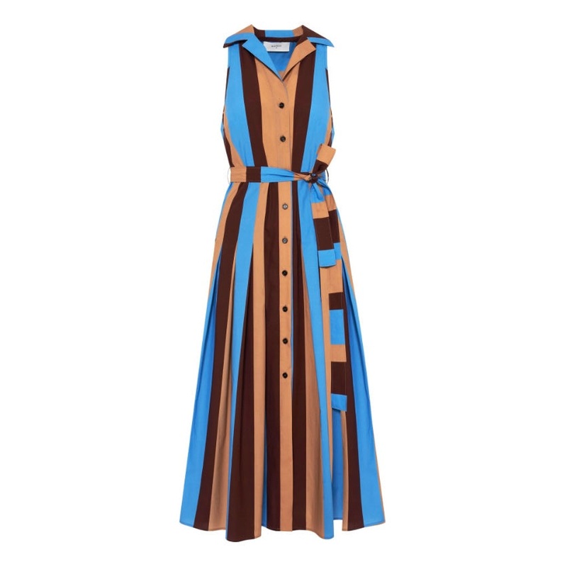 Beatrice B Striped Chemistier Dress Chemistier