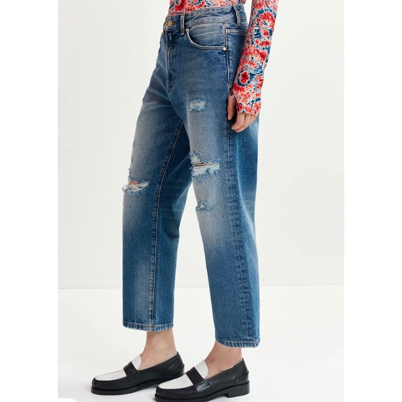 Essentiel Antwerp Distressed Boyfriend Jeans