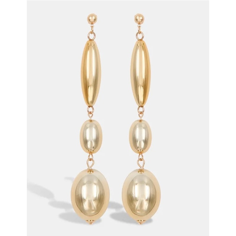 Essentiel Antwerp Gold Tone Droplet Earrings