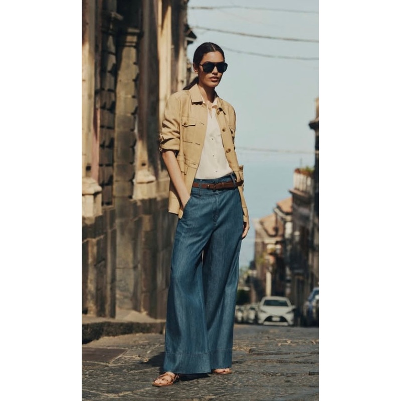 PennyBlack Camel Safari Style Fluid Jacket