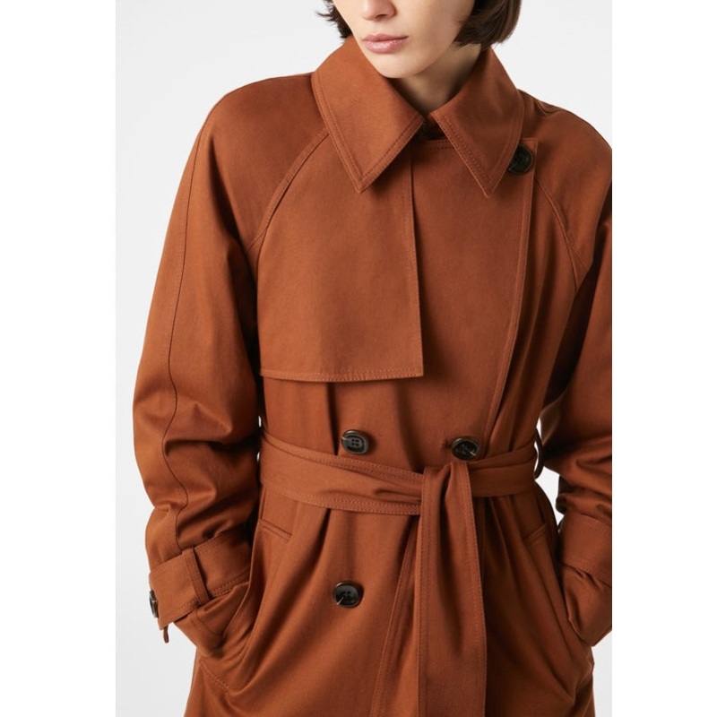 PENNYBLACK Tobacco Trench Coat