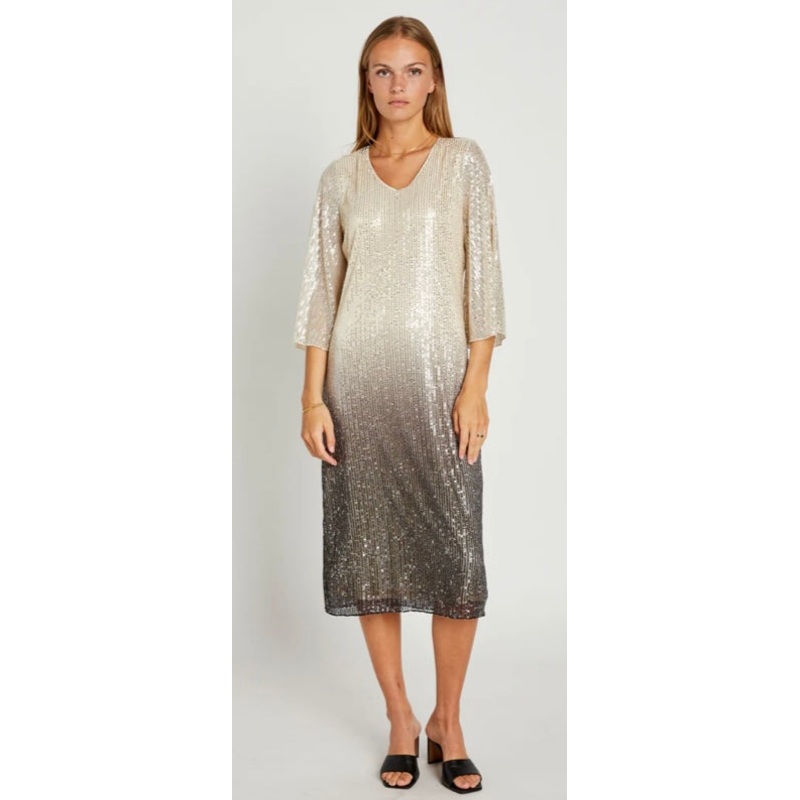 RDF Ombr Sequins Dress-XS & S & M & L & XL