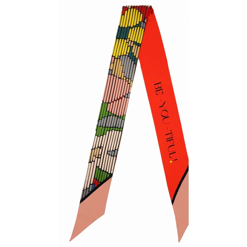 Tidings BE -YOU-TIFUL Twilly Scarf