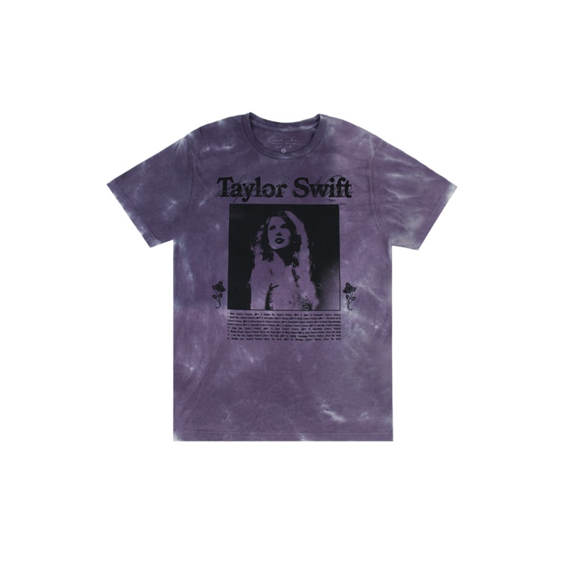 Speak Now (Taylor’s Version) Tracklist Purple Tie Dye T-Shirt