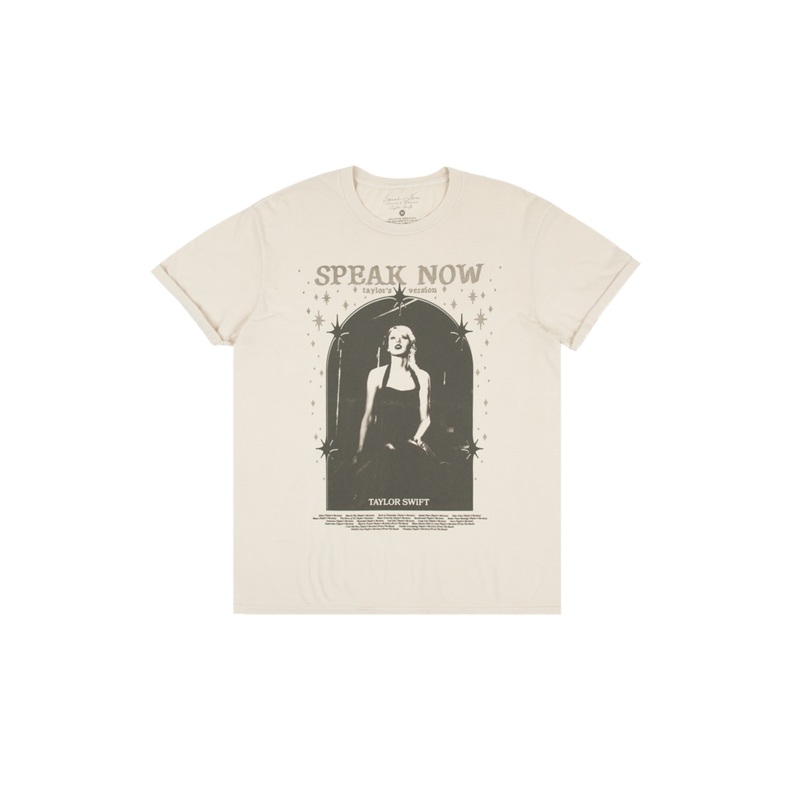 Speak Now (Taylor’s Version) Tracklist Taupe T-Shirt