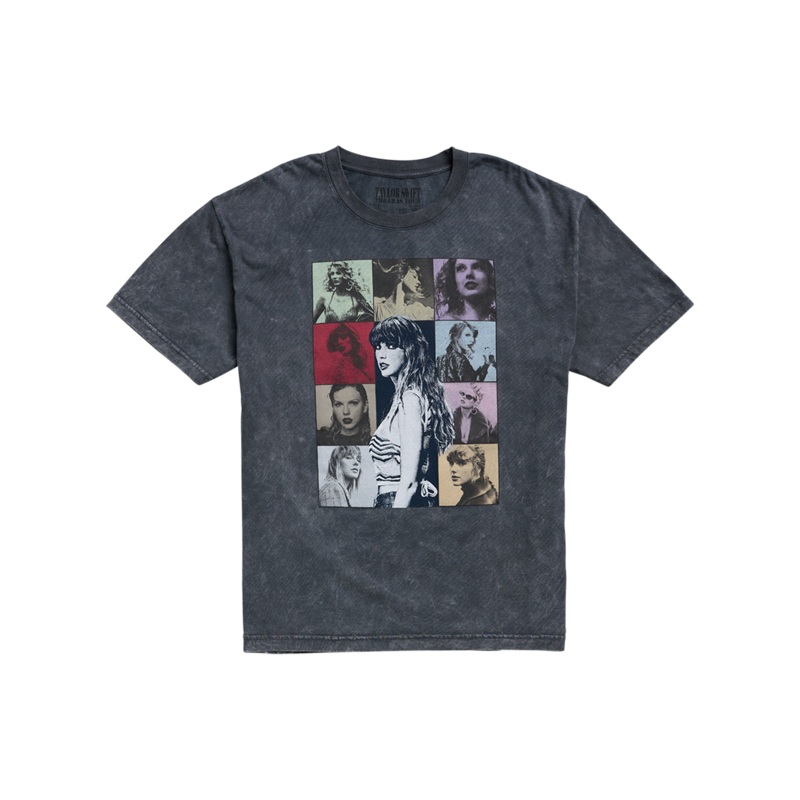 Taylor Swift | The Eras International Tour Mineral Wash Gray T-Shirt