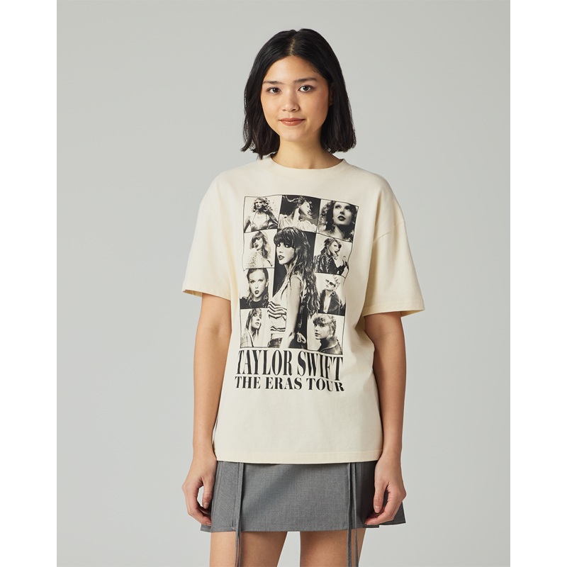 Taylor Swift | The Eras Tour Through LA Beige T-Shirt