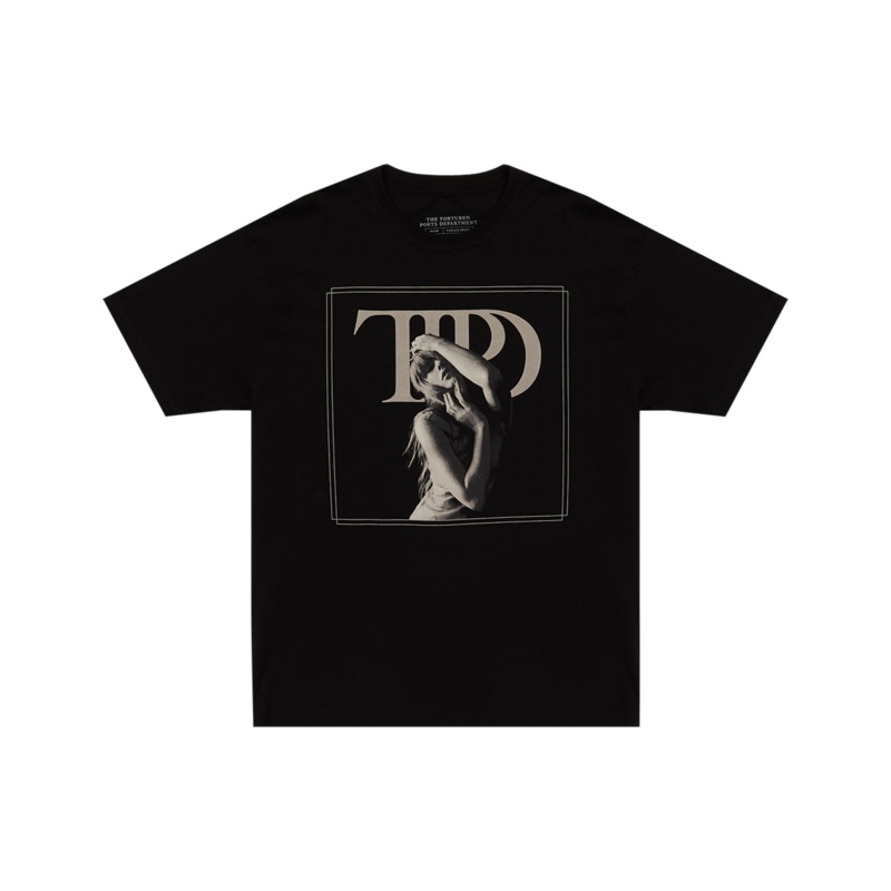 The Tortured Poets Department Black Photo T-Shirt